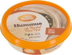 Hummus with Roasted Pine Nuts
