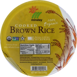 Organic Cooked Brown Rice Bowl