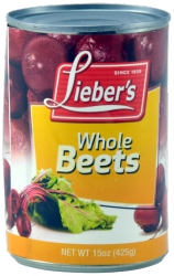Lieb Whole Beets 15 oz.