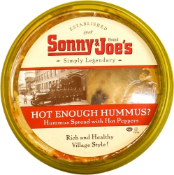 Hummus Spread with Hot Peppers