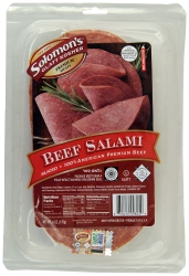 Premium Sliced Beef Salami