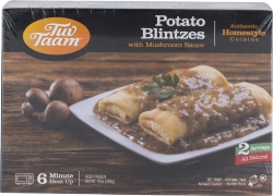 Potato Blintzes with Mushroom Sauce 2 ct