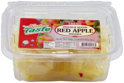Peeled & Sliced Red Apple Baggies