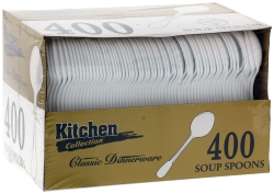 Kc Cutlery 400Ct Soup Spoons