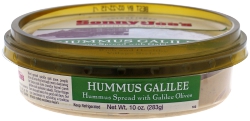 Hummus with Galilee Olives