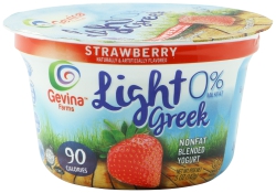 Light Greek Strawberry Yogurt