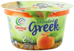 Greek Peach Yogurt