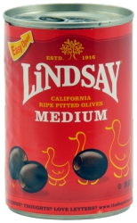 Medium California Ripe Pitted Black Olives