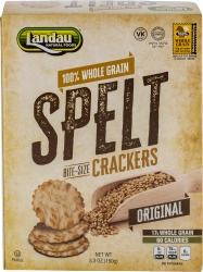 Whole Grain Spelt Bite-Size Cracker