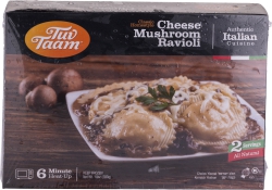 All Natural Cheese Mushroom Ravioli