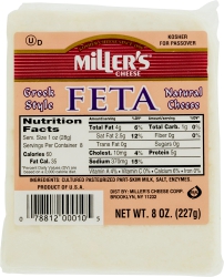 Millers Fete Cheese 8 oz