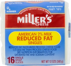 Millers Amer Chs R/F 2% 12oz