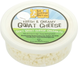 Fresh & Creamy Goat Cheese Crumbles