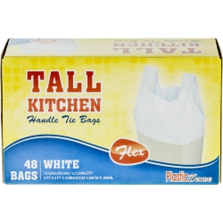 Ph Kitchen Bags-13Gl White