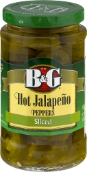 Hot Jalapeno Peppers Sliced