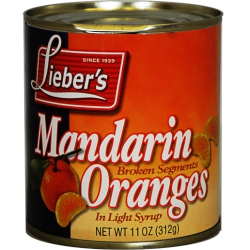 Mandarin Oranges in Light Syrup