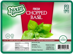 Eden Chopped Basil 2.5Z