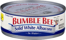 Solid White Albacore in Water
