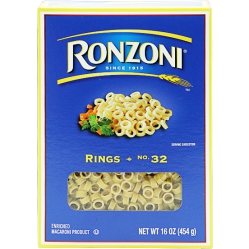 Ronzoni® Rings 16 Oz. Box