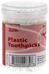 Kc Toothpicks Plastic 200Ct