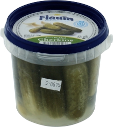Sour Pickled Gherkins