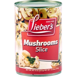 Sliced Mushrooms