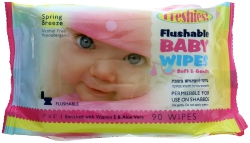 Freshies Wipes 90Ct Flshble