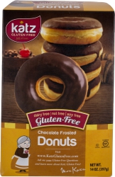 Katz G/F Donuts Choc Frstd