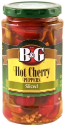 Hot Cherry Peppers Sliced