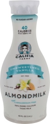 Unsweetened Vanilla Almond Milk