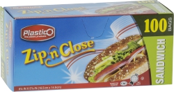 Plastico Sandwich Zip 100