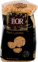 Lior Red Lentils 500 Gr
