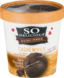 Dairy Free Dark Chocolate Truffle Cashewmilk Frozen Dessert