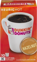 Dunkin Dnts K-Cups Hazelnut