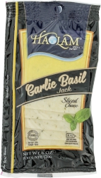 Garlic Basil Jack Sliced Cheese
