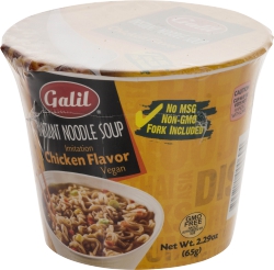 Instant Noodle Soup Imitation Chicken Vegan