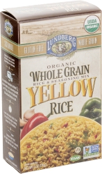 Organic Whole Grain Rice & Seasoning Mix Yellow Rice