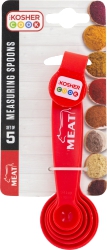 Tkc Measuring Spoons Red