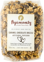 Caramel Chocolate Drizzle Artisanal Popcorn