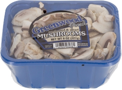 Mushrooms, Sliced 8oz