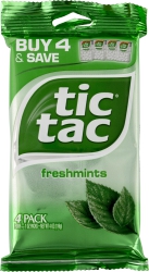 Tic Tac 4Pk Freshmints