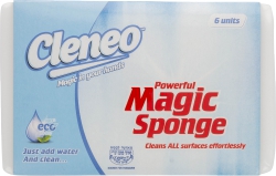 Cleneo Magic Sponge 6Pk