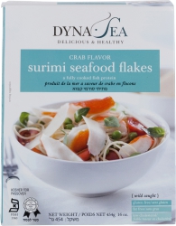 Surimi Seafood Flakes (Fully Cooked Fish Protein)
