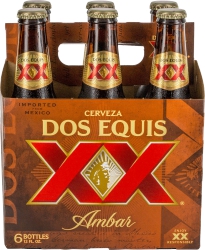 Dos Equis Amber Beer 6 Pk