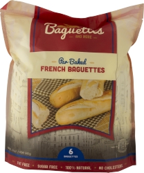 Par-Baked French Baguettes 6 Ct