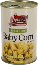 Cut Sweet Baby Corn In Brine