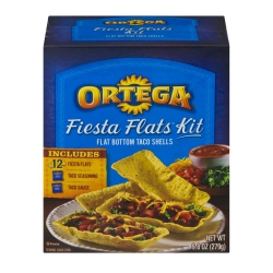Fiesta Flats Kit Flat Bottom Taco Shells