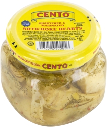 Quartered & Marinated Artichoke Hearts