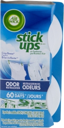 Stick Ups Air Freshener Car Crisp Breeze Fragrance - 2 Ct