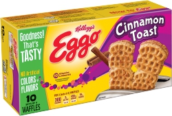 Mini Cinnamon Toast Flavor Waffles 10 ct